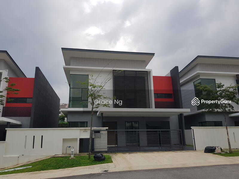 For Sale - New 2sty Zero Lot Bungalow House 50x80 @ Shah Alam
